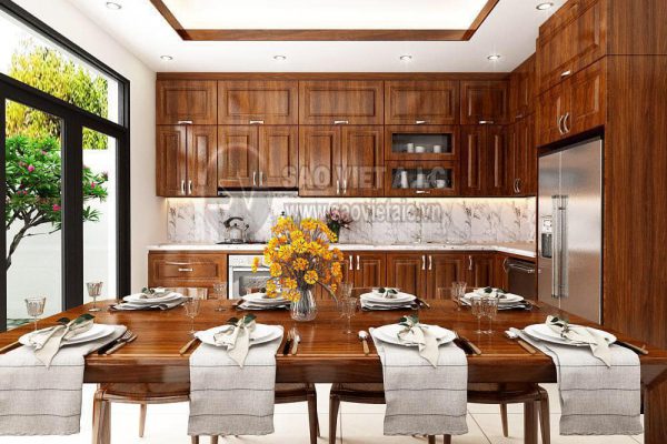 THI CÔNG NỘI THẤT BIỆT THỰ TÂN CỔ ĐIỂN